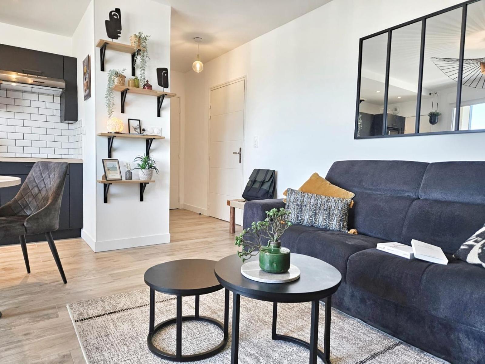 T2 Design Proche Gare/Intra-M/Sillon, Garage Prive Saint-Malo Exterior foto