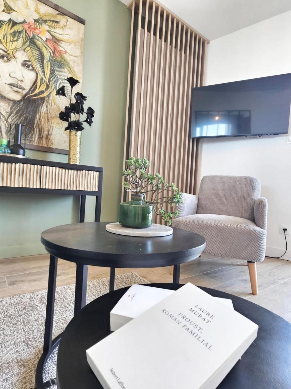 T2 Design Proche Gare/Intra-M/Sillon, Garage Prive Saint-Malo Exterior foto